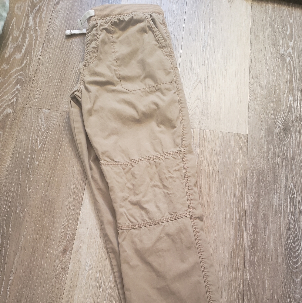 Boys pull on pants